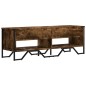 vidaXL TV-Schrank Räuchereiche 122x34x41 cm Holzwerkstoff vidaXL TV-Schrank Räuchereiche 122x34x41 cm Holzwerkstoff