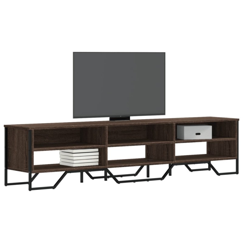 vidaXL TV-Schrank Braun Eichen-Optik 180x34x41 cm Holzwerkstoff vidaXL TV-Schrank Braun Eichen-Optik 180x34x41 cm Holzwerkstoff