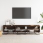 vidaXL TV-Schrank Braun Eichen-Optik 180x34x41 cm Holzwerkstoff vidaXL TV-Schrank Braun Eichen-Optik 180x34x41 cm Holzwerkstoff