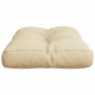 vidaXL Palettenkissen Beige 50x40x12 cm Stoff vidaXL Palettenkissen Beige 50x40x12 cm Stoff