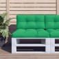 vidaXL Palettenkissen Grün 70x40x12 cm Stoff vidaXL Palettenkissen Grün 70x40x12 cm Stoff