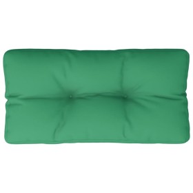 vidaXL Palettenkissen Grün 70x40x12 cm Stoff