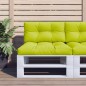 vidaXL Palettenkissen Knallgrün 70x40x12 cm Stoff vidaXL Palettenkissen Knallgrün 70x40x12 cm Stoff