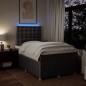 vidaXL Boxspringbett mit Matratze Taupe 120x200 cm Stoff vidaXL Boxspringbett mit Matratze Taupe 120x200 cm Stoff
