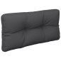 vidaXL Palettenkissen 2-tlg. Schwarz Stoff vidaXL Palettenkissen 2-tlg. Schwarz Stoff