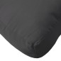 vidaXL Palettenkissen 2-tlg. Schwarz Stoff vidaXL Palettenkissen 2-tlg. Schwarz Stoff