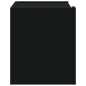 vidaXL Wand-Nachttisch Schwarz 45x30x35 cm vidaXL Wand-Nachttisch Schwarz 45x30x35 cm