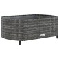 vidaXL 10-tlg. Garten-Sofagarnitur mit Kissen Grau Poly Rattan vidaXL 10-tlg. Garten-Sofagarnitur mit Kissen Grau Poly Rattan
