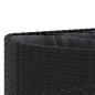 vidaXL 9-tlg. Garten-Sofagarnitur mit Kissen Schwarz Poly Rattan vidaXL 9-tlg. Garten-Sofagarnitur mit Kissen Schwarz Poly Rattan