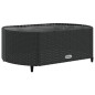 vidaXL 10-tlg. Garten-Sofagarnitur mit Kissen Schwarz Poly Rattan vidaXL 10-tlg. Garten-Sofagarnitur mit Kissen Schwarz Poly Rattan
