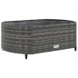 vidaXL 7-tlg. Garten-Sofagarnitur mit Kissen Grau Poly Rattan vidaXL 7-tlg. Garten-Sofagarnitur mit Kissen Grau Poly Rattan