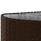 vidaXL 9-tlg. Garten-Sofagarnitur mit Kissen Braun Poly Rattan vidaXL 9-tlg. Garten-Sofagarnitur mit Kissen Braun Poly Rattan