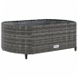 vidaXL 7-tlg. Garten-Sofagarnitur mit Kissen Grau Poly Rattan vidaXL 7-tlg. Garten-Sofagarnitur mit Kissen Grau Poly Rattan