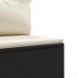 vidaXL 7-tlg. Garten-Sofagarnitur mit Kissen Schwarz Poly Rattan vidaXL 7-tlg. Garten-Sofagarnitur mit Kissen Schwarz Poly Rattan