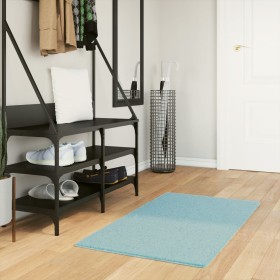vidaXL Teppich OVIEDO Kurzflor Grün 60x110 cm