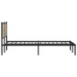 vidaXL Metallbett ohne Matratze Sonoma-Eiche 183x213 cm vidaXL Metallbett ohne Matratze Sonoma-Eiche 183x213 cm