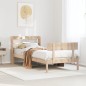 vidaXL Massivholzbett ohne Matratze 75x190 cm Kiefernholz vidaXL Massivholzbett ohne Matratze 75x190 cm Kiefernholz