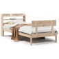 vidaXL Massivholzbett ohne Matratze 75x190 cm Kiefernholz vidaXL Massivholzbett ohne Matratze 75x190 cm Kiefernholz