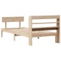 vidaXL Massivholzbett ohne Matratze 75x190 cm Kiefernholz vidaXL Massivholzbett ohne Matratze 75x190 cm Kiefernholz