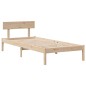 vidaXL Massivholzbett ohne Matratze 75x190 cm Kiefernholz vidaXL Massivholzbett ohne Matratze 75x190 cm Kiefernholz
