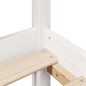 vidaXL Bettgestell mit Kopfteil ohne Matratze Weiß 135x190 cm vidaXL Bettgestell mit Kopfteil ohne Matratze Weiß 135x190 cm