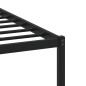 vidaXL Metallbett ohne Matratze Räuchereiche 160x200 cm vidaXL Metallbett ohne Matratze Räuchereiche 160x200 cm