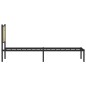 vidaXL Metallbett ohne Matratze Sonoma-Eiche 90x200 cm vidaXL Metallbett ohne Matratze Sonoma-Eiche 90x200 cm