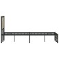 vidaXL Metallbett ohne Matratze Sonoma-Eiche 120x200 cm vidaXL Metallbett ohne Matratze Sonoma-Eiche 120x200 cm