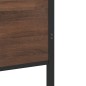 vidaXL Bettgestell mit Kopf- und Fußteil Metall 137x190 cm vidaXL Bettgestell mit Kopf- und Fußteil Metall 137x190 cm