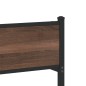 vidaXL Bettgestell mit Kopf- und Fußteil Metall 120x190 cm vidaXL Bettgestell mit Kopf- und Fußteil Metall 120x190 cm