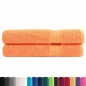 vidaXL Premium-Saunatücher SOLUND 2 Stk. Orange 80x200 cm 600 g/m² vidaXL Premium-Saunatücher SOLUND 2 Stk. Orange 80x200 cm 600 g/m²