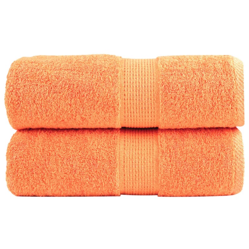 vidaXL Premium-Seiftücher SOLUND 2 Stk. Orange 30x30 cm 600 g/m² vidaXL Premium-Seiftücher SOLUND 2 Stk. Orange 30x30 cm 600 g/m²