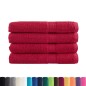 vidaXL Premium-Handtücher SOLUND 4 Stk. Rot 100x200 cm 600 g/m² vidaXL Premium-Handtücher SOLUND 4 Stk. Rot 100x200 cm 600 g/m²