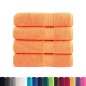 vidaXL Premium-Handtücher SOLUND 4 Stk. Orange 50x100 cm 600 g/m² vidaXL Premium-Handtücher SOLUND 4 Stk. Orange 50x100 cm 600 g/m²