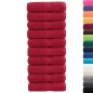 vidaXL Premium-Gästetücher SOLUND 10 Stk. Rot 30x50 cm 600 g/m² vidaXL Premium-Gästetücher SOLUND 10 Stk. Rot 30x50 cm 600 g/m²