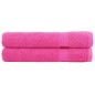 vidaXL Premium-Saunatücher SOLUND 2 Stk. Rosa 80x200 cm 600 g/m² vidaXL Premium-Saunatücher SOLUND 2 Stk. Rosa 80x200 cm 600 g/m²