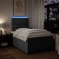 vidaXL Boxspringbett mit Matratze Taupe 120x200 cm Stoff vidaXL Boxspringbett mit Matratze Taupe 120x200 cm Stoff