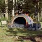 vidaXL Campingzelt 2 Personen Grau und Orange Quick Release vidaXL Campingzelt 2 Personen Grau und Orange Quick Release