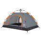 vidaXL Campingzelt 2 Personen Grau und Orange Quick Release vidaXL Campingzelt 2 Personen Grau und Orange Quick Release