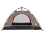 vidaXL Campingzelt 2 Personen Grau und Orange Quick Release vidaXL Campingzelt 2 Personen Grau und Orange Quick Release
