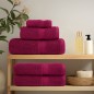 vidaXL 8 tlg. Premium-Handtuch-Set SOLUND Bordeaux 600 g/m² vidaXL 8 tlg. Premium-Handtuch-Set SOLUND Bordeaux 600 g/m²