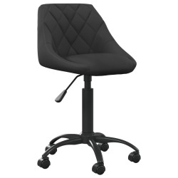 vidaXL Esszimmerstuhl Schwarz Samt