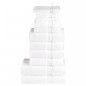 vidaXL 12 tlg. Premium-Handtuch-Set SOLUND Weiß 600 g/m² vidaXL 12 tlg. Premium-Handtuch-Set SOLUND Weiß 600 g/m²