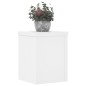 vidaXL Pflanzenständer 2 Stk. Weiß 15x15x20 cm Holzwerkstoff vidaXL Pflanzenständer 2 Stk. Weiß 15x15x20 cm Holzwerkstoff