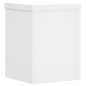 vidaXL Pflanzenständer 2 Stk. Weiß 15x15x20 cm Holzwerkstoff vidaXL Pflanzenständer 2 Stk. Weiß 15x15x20 cm Holzwerkstoff