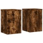 vidaXL Pflanzenständer 2 Stk. Räuchereiche 25x25x35 cm Holzwerkstoff vidaXL Pflanzenständer 2 Stk. Räuchereiche 25x25x35 cm Holzwerkstoff