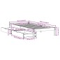 vidaXL Massivholzbett ohne Matratze Weiß 90x200 cm Kiefernholz vidaXL Massivholzbett ohne Matratze Weiß 90x200 cm Kiefernholz
