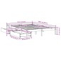 vidaXL Massivholzbett ohne Matratze 150x200 cm Kiefernholz vidaXL Massivholzbett ohne Matratze 150x200 cm Kiefernholz