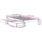 vidaXL Massivholzbett ohne Matratze Weiß 100x200 cm Kiefernholz vidaXL Massivholzbett ohne Matratze Weiß 100x200 cm Kiefernholz