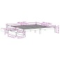 vidaXL Massivholzbett ohne Matratze 200x200 cm Kiefer vidaXL Massivholzbett ohne Matratze 200x200 cm Kiefer